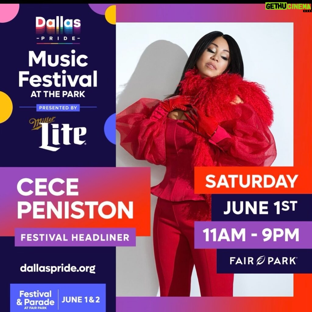 CeCe Peniston Instagram - Come on let’s go @dallasprideofficial and I can’t wait to see you 💋❤️😘 #cecepeniston #pride #lgbt #lgbtq #pride #gaypride #finally #insta #instagood #artist #artistsoninstagram #performance #liveband #live @arend.jackson @byronvgarrett @andreayoungthestylist @zomiller @goldndayztravel