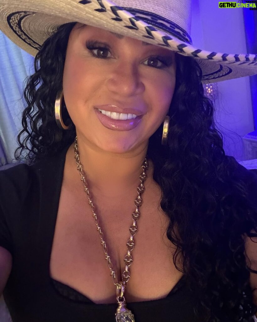 CeCe Peniston Instagram - Thought I’d share my inner cowgirl lol #cecepeniston #artist #artistsoninstagram #cowgirl #countrylife #instagram #music #friday …… I was blessed with this hat and thank you Shalonda and Henry ❤️❤️❤️😘 @straw_and_wool