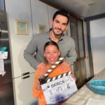 Ceci Flores Instagram - Terminó el rodaje de mi primer cortometraje. No me cabe la sonrisa en la cara. Gracias a todos los que creyeron en mí, y en mi historia. . . Definitivamente elegí al mejor cast para darle vida a Julián y a Renata @sergiolozano @caro_perezcano son increíbles. . . Gracias @macariaactriz y @archiebalardi por su amistad, y por echarme la mano con éste que para mí, fue un proyecto muy especial. A @carloscorona70 por brincar al proyecto sin conocerme y confiar en mí. . . A todo mi crew: que gozada compartir y reír con ustedes. ¡Qué talento! Me los llevo en el corazón. . 📽️🤍