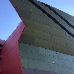 Celia Ireland Instagram - When architecture and nature collide....National Museum in Canberra, catching some winter sun, sending love to all x