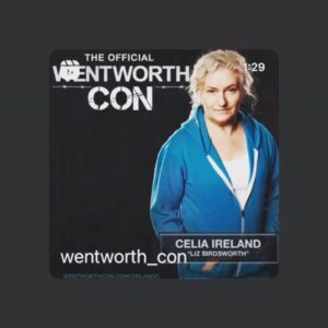 Celia Ireland Instagram - So excited peeps, hope you can come along, great line up, going to be a great day! 19th November, Orlando, Florida. Big love to all and thanks @wentworth_con for getting these amazing gigs happening! See you in Orlando y’all! Xx