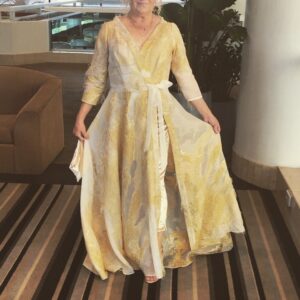 Celia Ireland Instagram - I feel like a princess! Thanks to the divine Santina @collezionesantina and @tessarellahouse for the jewels and @erinbigg for the makeup #tvweeklogies #wentworth #foxtel #LizTheBird