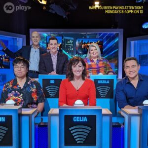 Celia Pacquola Instagram - Tonight I scored a seat next to the host of the Logies! As always thanks for having me for the silly times @hybpa @therealedkavalee @chennylifestyle @urzilacarlson @thomasegleisner