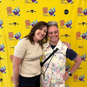 Celia Pacquola Instagram - @melbcomedyfestival is a lot of things including lols and mates and photos. Launch yesterday, @oxfamaustralia Gala on tonight 9pm @abctv and my show opens tomorrow.
Enjoy the show tonight and donate ❤️ #micf