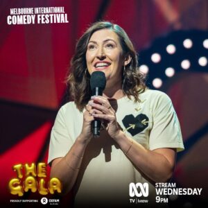 Celia Pacquola Instagram - @melbcomedyfestival is a lot of things including lols and mates and photos. Launch yesterday, @oxfamaustralia Gala on tonight 9pm @abctv and my show opens tomorrow.
Enjoy the show tonight and donate ❤️ #micf