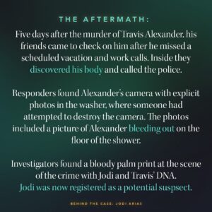 Celina Sinden Instagram - With just one week left till the premiere of #BadBehindBars #JodiArias, time to refresh your knowledge of the case before we follow Jodi behind prison walls