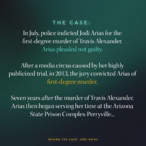 Celina Sinden Instagram - With just one week left till the premiere of #BadBehindBars #JodiArias, time to refresh your knowledge of the case before we follow Jodi behind prison walls