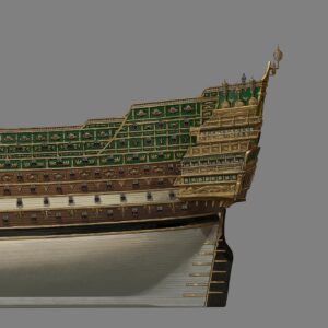 Celine DaHyeu Kim Instagram - “She’s quite a sight isn’t she?” 🌝 Here is the most heavily armed ship ever to set sail! @rslarts gave me a great base model to design all the intricacies on top of it👌✨ I’m glad she got some beauty shots in the film too @theseabeastnetflix #celinekim #visualdevelopment #theseabeast