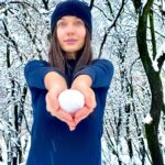 Ceren Yılmaz Instagram - #sunday with #snow ❄️❄️❄️