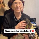 Cevahir Turan Instagram - Canım ananem 🥰 Yıllar önce severek giydiği eteklerini bana verirken çok mutluydu. 94 yaşındaki kadının mutluluğuna mutluluk katmak için etekleri kendi bedenime göre daralttım ve sonuç 🥰 Ben çok sevdim. Beğenenler burada mı? 🥰