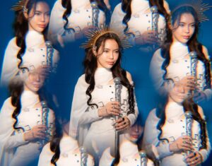Chaleeda Gilbert Instagram - Paradise Online @d.gerrardd out now🤍⚔️🍄👾✨