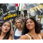 Chandler Kinney Instagram - proud to stand in solidarity with my union family and WGA community as we fight for an equitable contract to conserve our unique artistry, and protect the soul and humanity of this industry. I love what I do, and I want to continue creating for as long as my heart and mind are able. but now is the time to stand strong as we seek the basic respect necessary for the survival and sustainability of our profession, for ALL. as scary as a strike may be, what’s far scarier is the current trajectory of entertainment as we know it and the livelihoods of the artists who bring it to life….so with that being said, see you on the picket line. #SAGAFTRAStrong 💛🪧#SAGAFTRAStrike #SAGAFTRA