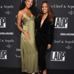 Chandler Kinney Instagram - thank you @ladanceproject for a beautiful evening celebrating the transformative power of dance and utilizing it as a tool to inspire, educate, and make change. thank you @zadigetvoltaire for being the absolute loveliest. thank you @zariazariazaria for helping me track down those yummy hors d’oeuvres. I’m still thinking about em. dress & jewelry: @zadigetvoltaire makeup: @gilbert_soliz hair: @lucy_gedjeyan