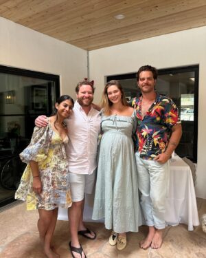 Chanel Celaya Instagram - Celebrated Baby today surrounded by family & friends and it was heaven!!! Laughs, tears, Mexican food and lots of love. Thank you @azbettina for hosting and keeping me fed and the golf on for @careyjohnwatkins 💕💕💕