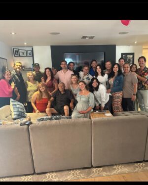 Chanel Celaya Instagram - Celebrated Baby today surrounded by family & friends and it was heaven!!! Laughs, tears, Mexican food and lots of love. Thank you @azbettina for hosting and keeping me fed and the golf on for @careyjohnwatkins 💕💕💕