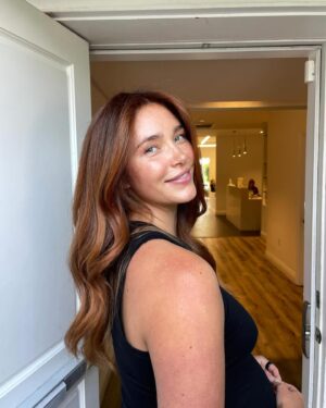 Chanel Celaya Instagram - Thank you @kelseyhellenbrand for making my red head dreams come true! I’ve been wanting this for forever and I couldn’t be happier!