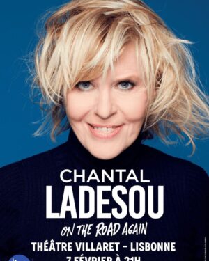 Chantal Ladesou Instagram - : « je me suis echappee du @theatredelaportestmartin @1983 pour un soir exceptionnel a Lisbonne »
#plaisir @onewomanshow
@musiciens @gribouille @stephanemigne
@keithdemaghales
@sebastiancirdero😂🎸☀️