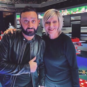 Chantal Ladesou Instagram - Merci @cyrilhanouna ❤️pour ta gentillesse et d’être resté le même un bon camarade sincère et fidèle ❤️😘🌺😘🤓