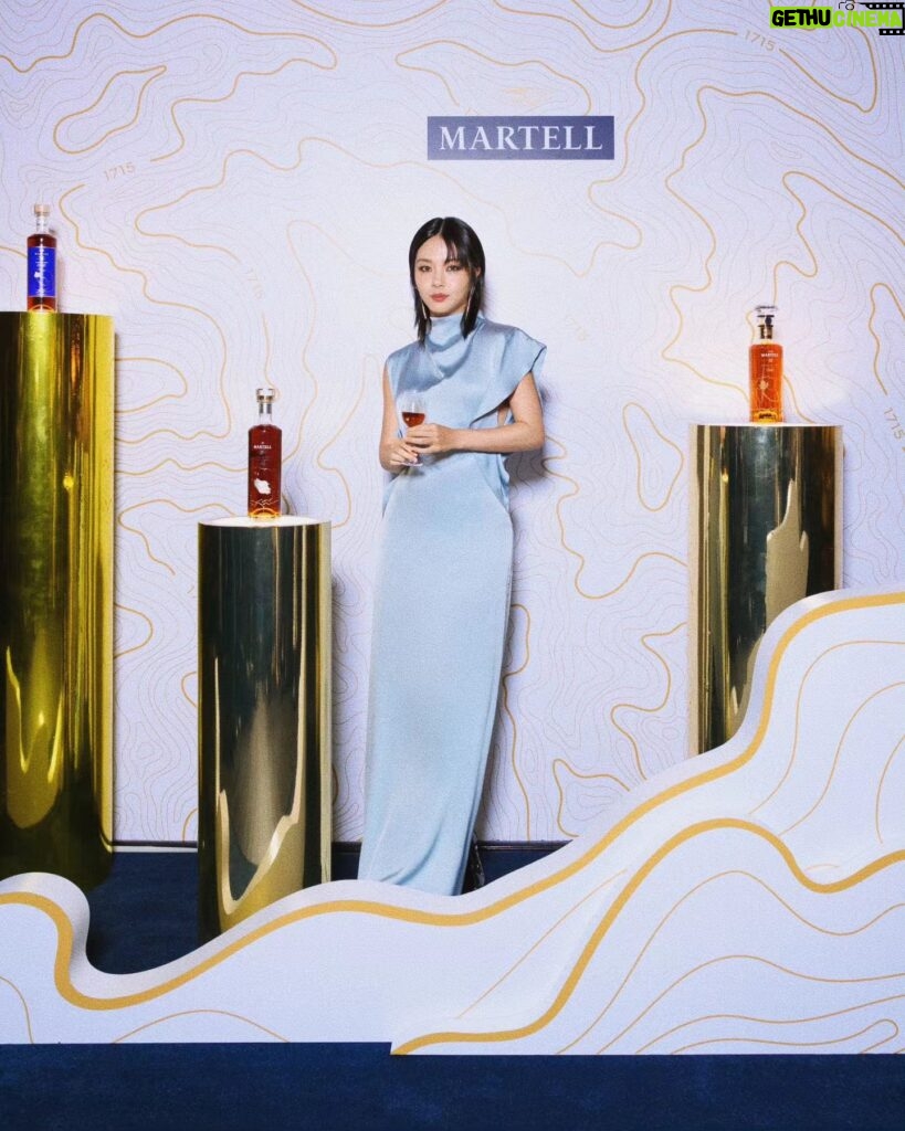 Chantalle Ng Instagram - Raise your glasses, the Martell Single Cru collection is here 🥃 Launching an entire collection dedicated to each terroir in the Cognac region, time to taste them all 💛 Please enjoy responsibly! @MartellOfficial #Martell #MartellSingleCru #Ad