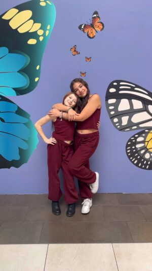 Charlie Townsend Instagram - Twinning with bestie! 🤍

#bff #mall #malltrip #twinning #bestiegoals #dance #preteenlife #bestiedance #trendingreels #funny #silly