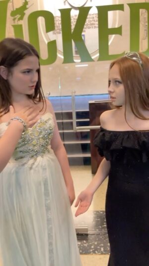 Charlie Townsend Instagram - From my drafts from my last trip to NY. We went to see @wicked_musical on #broadway posting for silly saturdays, they were closing, and the rain had started, and we didn’t quite get a chance to get the words down 😂 Can’t wait to go back! #nyfw Feb 2024 walking and singing at a few shows for a few brands #staytuned and of course @charlierosetownsend will be with me! #charlieandlexi #fashionweek
