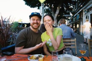 Charlotte Nicdao Instagram - Our 7 year marriage is breaking down in real time because my husband is telling me literally every caption I write for this photo gives him “the ick”