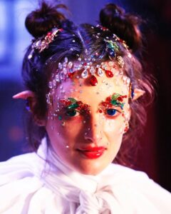 Charlotte Le Bon Instagram - Je suis une fée bourée 🧚🏽‍♀️ Brought to you by @charlesdevilmorin Glitter madness and prosthetics by @lisamchlik Go check his little movie REPUGNANTAM 🌹 📸 @guillaume_plas