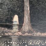 Charlotte Le Bon Instagram - Ma nouvelle lithographie FANTÔME D’AMOUR, inspirée de mon film FALCON LAKE, est disponible sur mon store. Lien dans ma bio 👻 My new lithograph print FANTÔME D’AMOUR, inspired by my movie FALCON LAKE, is available on my store. Link in bio 🤍 Thank you to my master printer @martin_giffard, printed at @idemparis