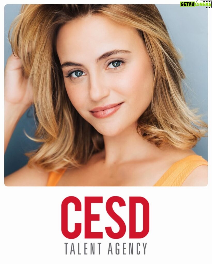 Charlotte McKee Instagram - Yay! Thank you @cyrenaespo @rosssilver @dadadani1 ❤️ now repped by @cesdtalent for legit/tv/theatrical! 🎭