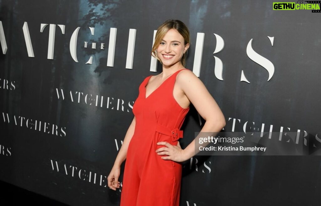 Charlotte McKee Instagram - @watchersmovie @wbpictures thanks for having me!