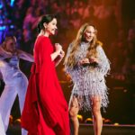 Charlotte Perrelli Instagram - Petra Mede is explaining why Sweden does so well at Eurovision, so of course she’s gonna call Charlotte Perrelli! 🤩 #Eurovision2024