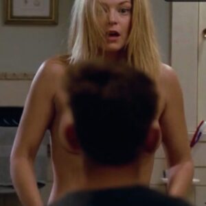 Charlotte Ross Instagram - This scene from the series, NYPD BLUE is one I will never forget… ☺️The young son of my fiancé (played by the extraordinary Dennis Franz) walks in on me in the bathroom. The scene took all day to film as we had to line up his ears, angles thru my legs, etc. But, the scene went on to cause a lot of…controversy. The FCC stated that, “Charlotte’s buttocks are titillating and shocking” and successfully sued ABC 1.4 mil for the racy scene. Then it escalated to the 2nd U.S. Circuit Court of Appeals which struck down the FCC indecent policy claiming that it “violated the First Amendment because it’s unconstitutionally vague.” Seems the argument was based on the idea that “buttocks” are indeed a “sexual organ”. Who would’ve ever thought my ass would be debated as “decent” or “indecent” in the courts… 😳 #nypdblue