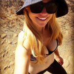 Charlotte Ross Instagram - What a beautiful day for a hike 🥾 Can you spot the 🪰 I ate?! 😳