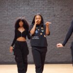 Charm La'Donna Instagram - Cute fact @meghantrainor and I have been friends since 2014 when I choreographed her first video “All About That Bass” 🥹 & we’re still going strong 💓 I feel like I should post BTS from that video too 🤣