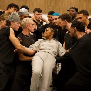 Charm La'Donna Instagram - Brits Rehearsal 🇬🇧

Love what I do. Love the process. 🫂

Assistant: @sharon.june

Dancers:
@antoniospinelli.it
@benhukin
@brettsewell_
@chebarrettdavis
@cruzejphilip
@dannycoburnn
@edmunro
@jakeleigh__
@jakejakus
@jamai_robinson
@jamesmulford
@thanhjasonnguyen
@joel.gooding 
@k_anehorn
@lamaarmanning
@luca.rainbow
@sebastian_skov
@zaccmilne

@chloesimons
@darcey.simmonss
@demiroxmensah
@faatoubah
@jorgieevaughan
@joy_duckrell
@kateivyjay
@montannapaige__
@renaehughes
@robynraelaud
@sammileejayne
@zarapatience