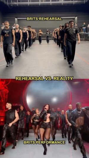 Charm La'Donna Instagram - Rehearsal vs Reality for @brits x @dualipa performance ✨ 

Choreography by yours truly! ☺️
S/o to this group of talented dancers who ATE down. 

Thank you for all the love & support. It means more than you know 🫶🏾