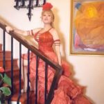 Charo Instagram - Hola Amigos l want to Share with You this Beautiful Spanish Outfit  Is About 200 pounds But when You Put it On IS Magic You  Become A Flamenco Dancer . I Hope You Like It . I Love You All . Besos . OLE!!! #charo #red #reddress #cuchicuchi #flamengo #dance #dancer #dancing #singer #cute #hot #fun #stylish #style #camp #ole #salsa #musica #music #fyp #foryoupage #foryou #winter #december