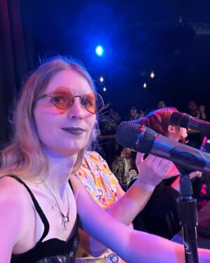 Chelsea Manning Instagram - live dungeons and dragons performance at caveat