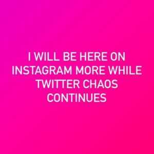 Chelsea Manning Instagram - I will be here more as the Twitter garbage fire ensues further