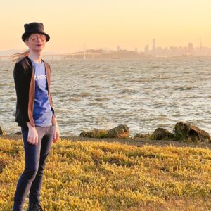 Chelsea Manning Instagram - freezing cold winds along the shores of East Bay
