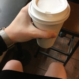 Chelsea Manning Instagram - restarting my daily caffeine addiction at starbucks