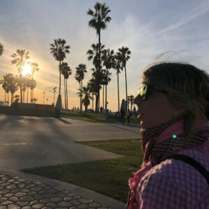Chelsea Manning Instagram - venice beach sunset 😊🌅🌈💕