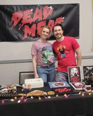 Chelsea Rebecca Instagram - Come visit us at #sonofmonsterpalooza all weekend in the Sunset Room 🔪🔪