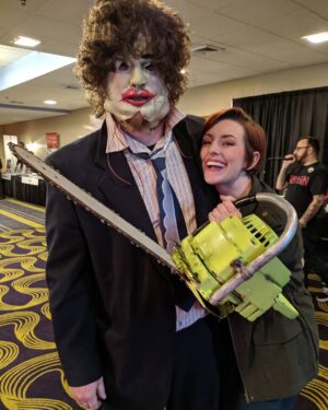 Chelsea Rebecca Instagram - My sweet baby boy came to visit me #scareacon