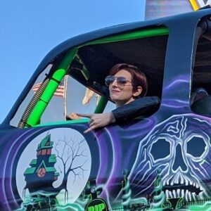 Chelsea Rebecca Instagram - Just glad I got to ride a monster truck before all this