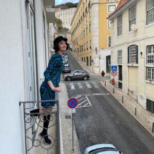 Chelsea Sheets Instagram - Last leg of my trip I had the pleasure of staying at @thelisboans in Lisbon Portugal! Seriously I wanted to move in! It was such a beautiful 2 bedroom apt/hotel! You even get breakfast delivered in a tote on the door every morning at 8 am! Can’t wait to come back! 💕💕💕