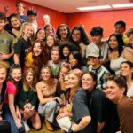 Chelsea Kane Instagram - So fun stopping by my old stomping grounds and hanging with the @vytphoenix cast of “High School Musical” at their final dress rehearsal. Break a leg tonight!!! 🌹