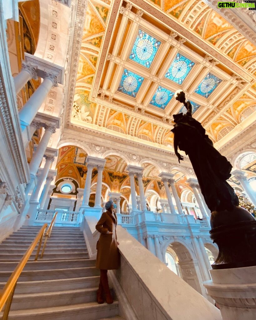 Chelsea Kane Instagram - I had the opportunity to tour the Library of Congress over the holiday break. The architecture is absolutely stunning. One of the most beautiful places in DC.