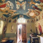 Chelsea Kane Instagram - Snapshots from Tinos: 1. Our beautiful villa in Agios Fokas //2. Marathia Tavern//3. A giant //4. The little church we discovered on the property where we were staying//5. Dovecote//6. Back at Marathia//7. Perusing the port//8. Thinking about Marathia//9. Panagia Evangelistria (where we saw several pilgrims crawling on their hands and knees from the port all the way to the church on the top of the hill)//✌🏻
