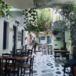 Chelsea Kane Instagram - Snapshots from Tinos: 1. Our beautiful villa in Agios Fokas //2. Marathia Tavern//3. A giant //4. The little church we discovered on the property where we were staying//5. Dovecote//6. Back at Marathia//7. Perusing the port//8. Thinking about Marathia//9. Panagia Evangelistria (where we saw several pilgrims crawling on their hands and knees from the port all the way to the church on the top of the hill)//✌🏻